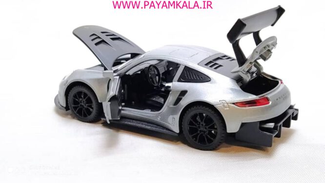 ماکت پورشه 911 اسپرت (PORSCHE By DoubleHorses) نقره ای