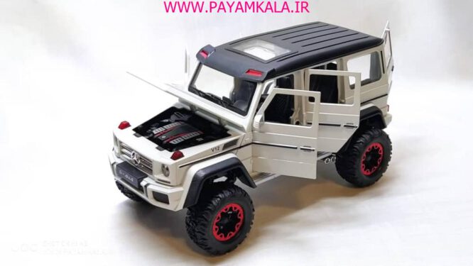 ماکت بنز جی کلاس (BENZ G-CLASS By CHEZHI)(1:24)(CZ117A) سفید