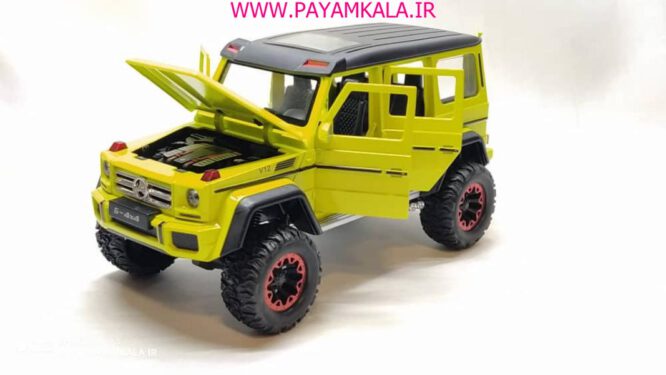 ماکت بنز جی کلاس (BENZ G-CLASS By CHEZHI)(1:24)(CZ117A) زرد