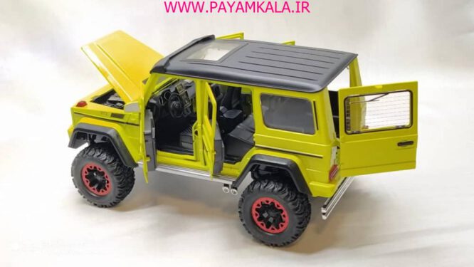 ماکت بنز جی کلاس (BENZ G-CLASS By CHEZHI)(1:24)(CZ117A) زرد