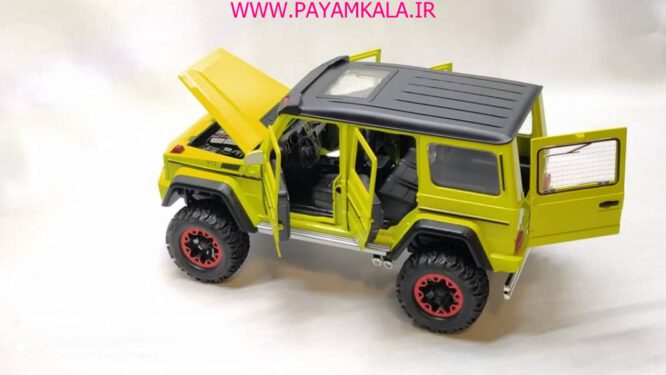 ماکت بنز جی کلاس (BENZ G-CLASS By CHEZHI)(1:24)(CZ117A) زرد