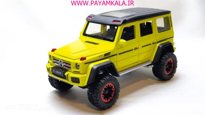 ماکت بنز جی کلاس (BENZ G-CLASS By CHEZHI)(1:24)(CZ117A) زرد