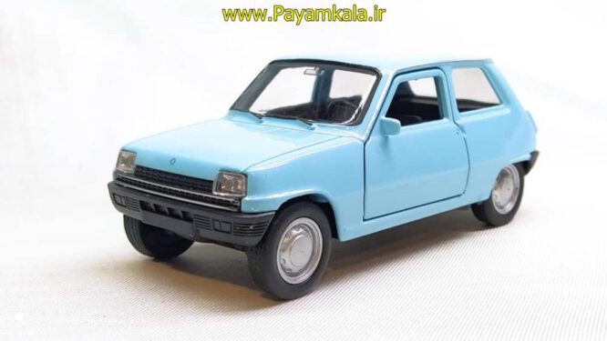 ماشین اسباب بازی رنو 5 (RENAULT 5 BY WELLY) آبی