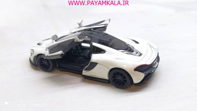 ماشین فلزی مک لارن (MCLAREN P1 KINSMART) سفید