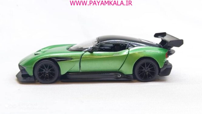 ماشین فلزی استون مارتین (ASTON MARTIN VULCAN KINSMART) سبز