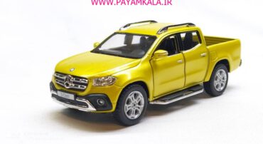 ماشین فلزی مرسدس بنز وانت (BENZ X-CLASS KINSMART) طلایی