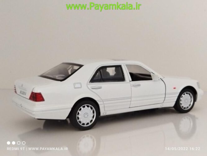 ماکت مرسدس بنز (BENZ W126 MINIAUTO)(32124)