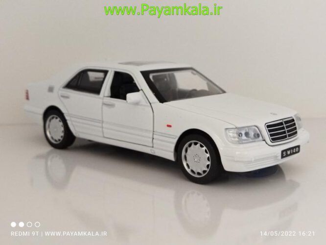 ماکت مرسدس بنز (BENZ W126 MINIAUTO)(32124)