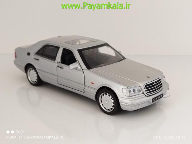 ماکت مرسدس بنز (BENZ W126 MINIAUTO)(32124)