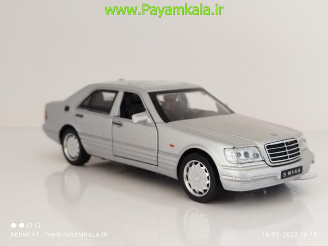 ماکت مرسدس بنز (BENZ W126 MINIAUTO)(32124)