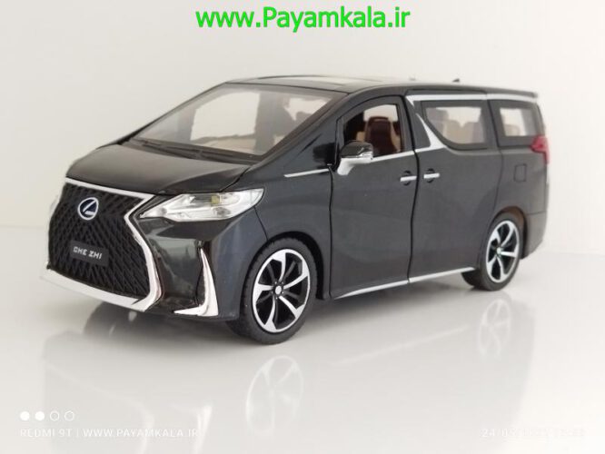 ماشین فلزی ون لکسوس (LEXUS LM300H)(CHEZHI 1:24)