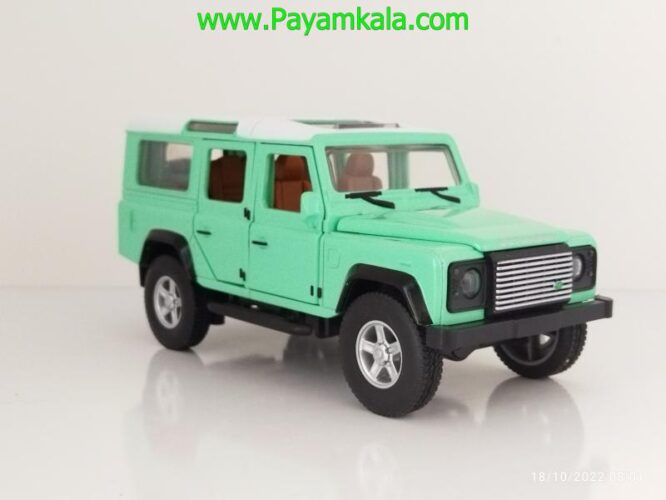 ماشین فلزی لندرور دیفندر (LANDROVER 812G) سبز