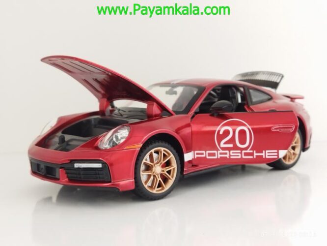 ماکت پورشه 911 (PORSCHE MINIAUTO)(2404B) قرمز