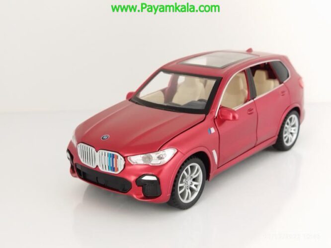 ماشین اسباب بازی ب ام و (1.32)(BMW X5) قرمز