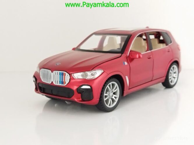 ماشین اسباب بازی ب ام و (1.32)(BMW X5) قرمز