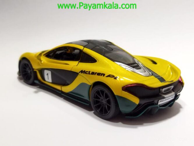 ماشین فلزی مک لارن (MCLAREN-X P1 KINSMART) زرد