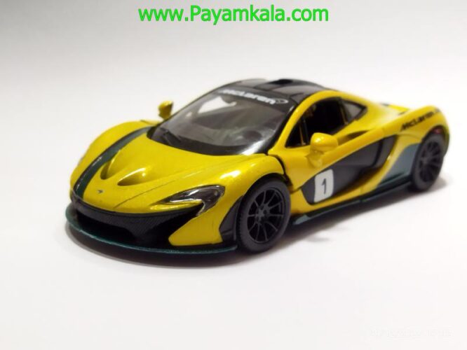 ماشین فلزی مک لارن (MCLAREN-X P1 KINSMART) زرد