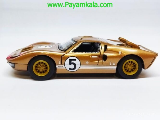 ماشین فلزی فورد (FORD 1966 GT40 MKII KINSMART) قهوه ای