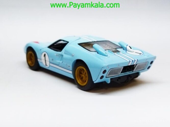 ماشین فلزی فورد (FORD 1966 GT40 MKII KINSMART) آبی