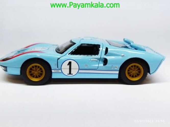 ماشین فلزی فورد (FORD 1966 GT40 MKII KINSMART) آبی