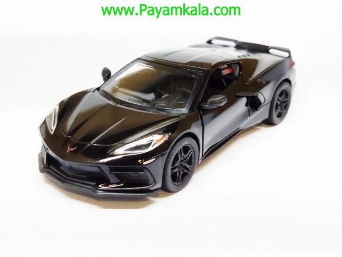 ماشین فلزی کروت (CORVETTE 2021 KINSMART) مشکی