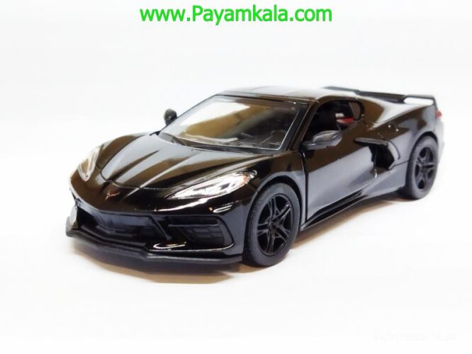 ماشین فلزی کروت (CORVETTE 2021 KINSMART) مشکی