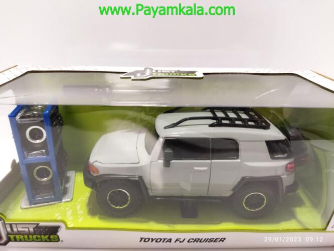 ماکت تویوتا (TOYOTA FJ CRUISER JADA)(1:24) طوسی