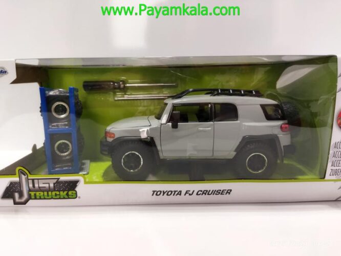 ماکت تویوتا (TOYOTA FJ CRUISER JADA)(1:24) طوسی