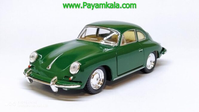 ماکت پورشه (PORSCHE 356B CARRERA2 KINSMART) سبز