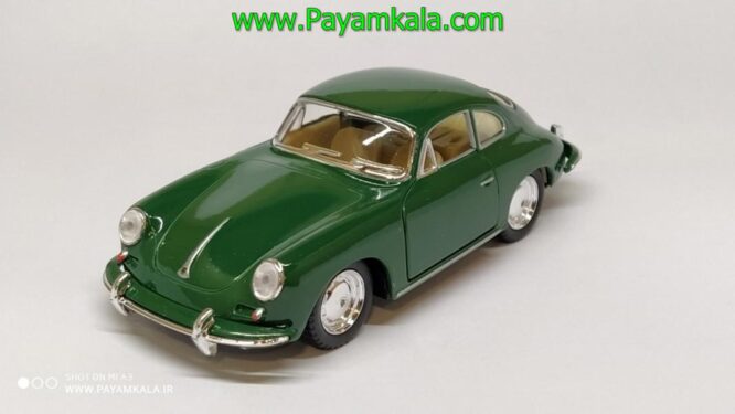 ماکت پورشه (PORSCHE 356B CARRERA2 KINSMART) سبز