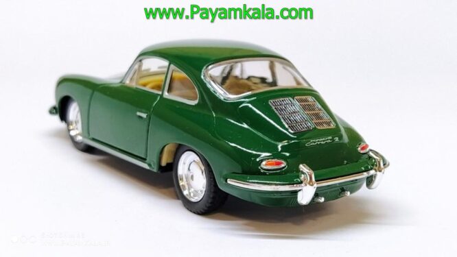 ماکت پورشه (PORSCHE 356B CARRERA2 KINSMART) سبز