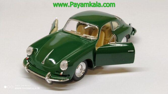 ماکت پورشه (PORSCHE 356B CARRERA2 KINSMART) سبز