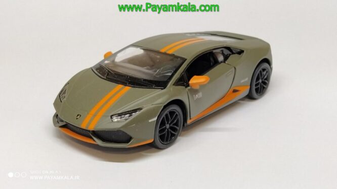 ماکت لامبورگینی (HURACAN LP610-4 AVIO KINSMART) سبز