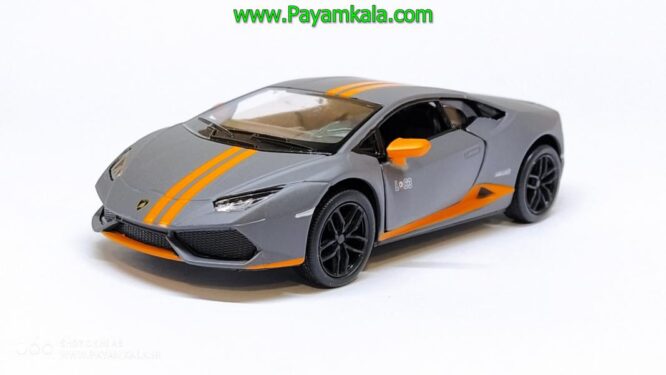 ماکت لامبورگینی (HURACAN LP610-4 AVIO KINSMART) طوسی