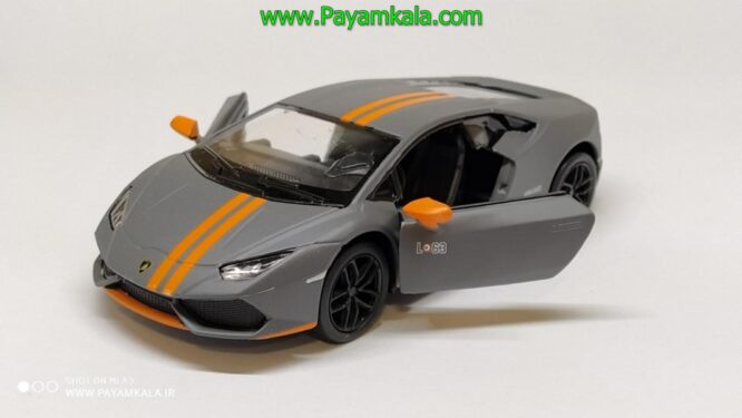 ماکت لامبورگینی (HURACAN LP610-4 AVIO KINSMART) طوسی