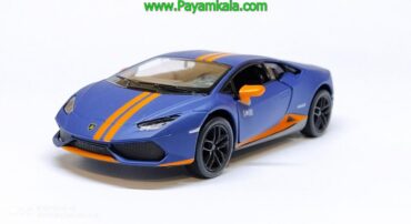 ماکت لامبورگینی (HURACAN LP610-4 AVIO KINSMART) آبی