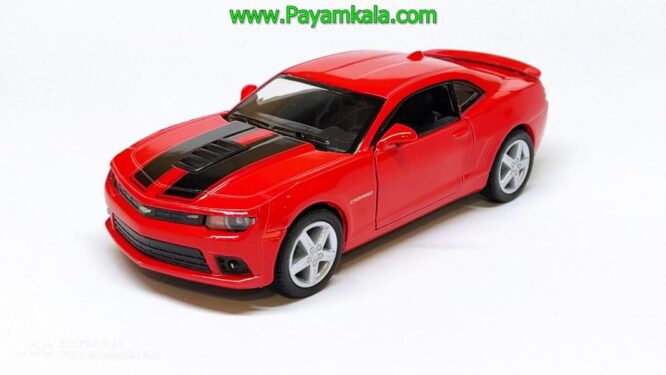 ماشین فلزی شورلت کامارو (CHEVROLET CAMARO 2014 KINSMART) قرمز