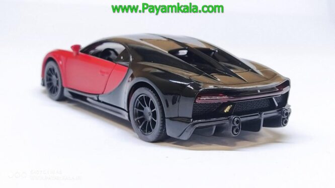 ماکت بوگاتی شیرون کینزمارت (BUGATTI CHIRON KINSMART) قرمز