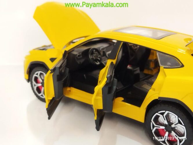 ماکت لامبورگینی اوروس (LAMBORGHINI CHEZHI)(CZ141A) زرد