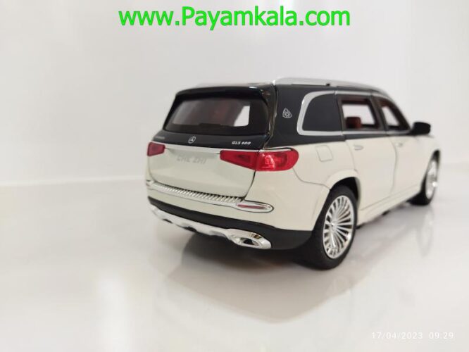 ماکت میباخ (MAYBACH GLS600 1.24 CHEZHI)(CZ139A) سفید