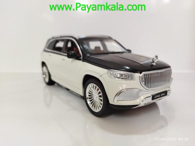 ماکت میباخ (MAYBACH GLS600 1.24 CHEZHI)(CZ139A) سفید