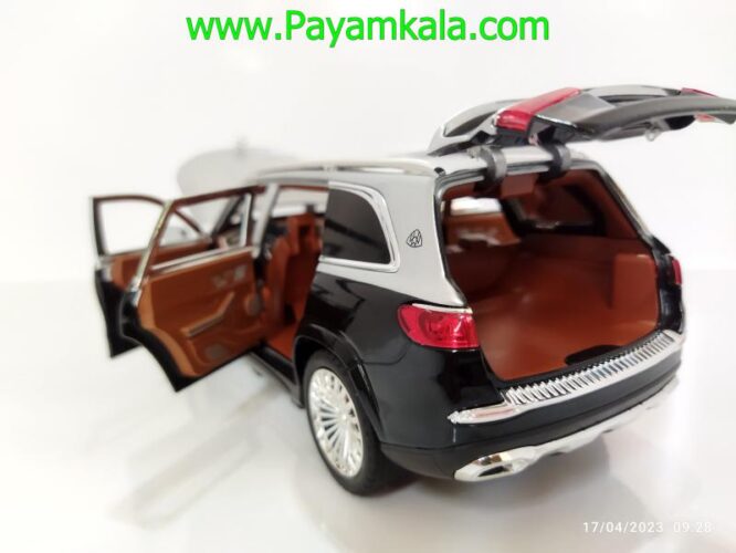 ماکت میباخ (MAYBACH GLS600 1.24 CHEZHI)(CZ139A) نقره ای