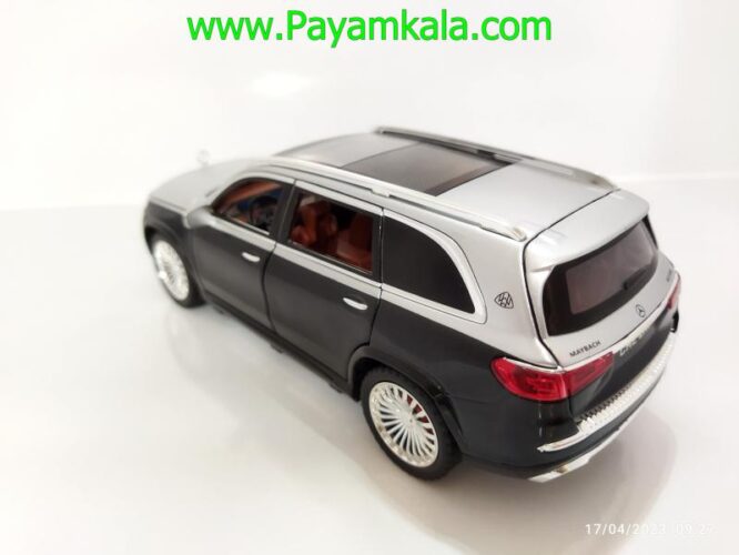 ماکت میباخ (MAYBACH GLS600 1.24 CHEZHI)(CZ139A) نقره ای