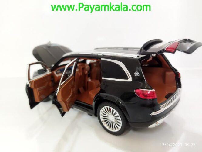 ماکت میباخ (MAYBACH GLS600 1.24 CHEZHI)(CZ139A) مشکی