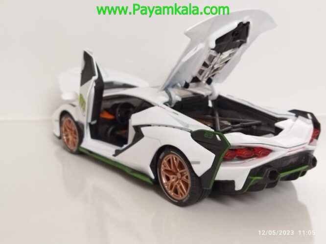 ماکت لامبورگینی سیان (Lamborghini By MINYORE)(0783) سفید