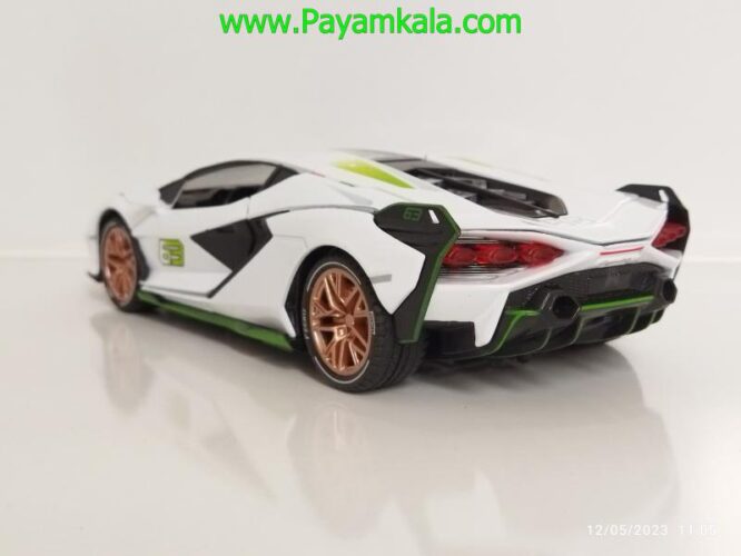 ماکت لامبورگینی سیان (Lamborghini By MINYORE)(0783) سفید