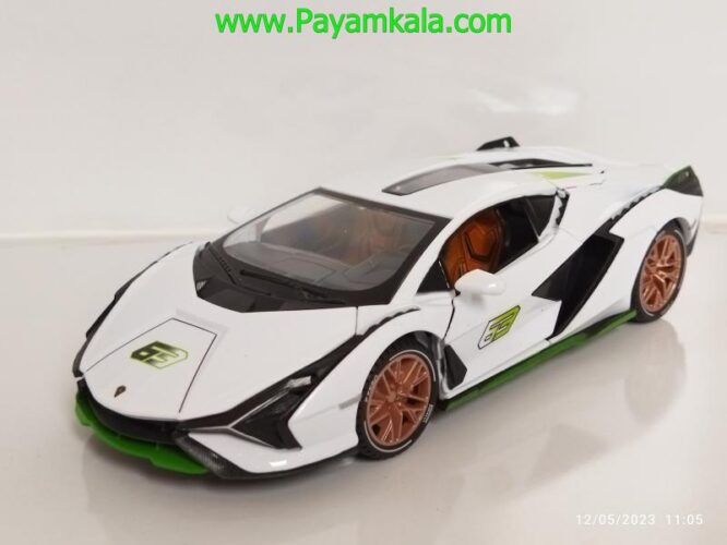 ماکت لامبورگینی سیان (Lamborghini By MINYORE)(0783) سفید