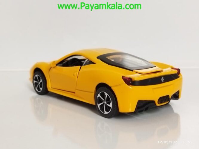 ماشین اسباب بازی فراری (FERRARI BY MINIAUTO) زرد