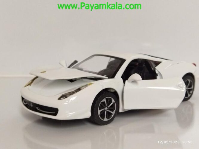 ماشین اسباب بازی فراری (FERRARI BY MINIAUTO) سفید