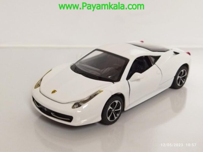 ماشین اسباب بازی فراری (FERRARI BY MINIAUTO) سفید